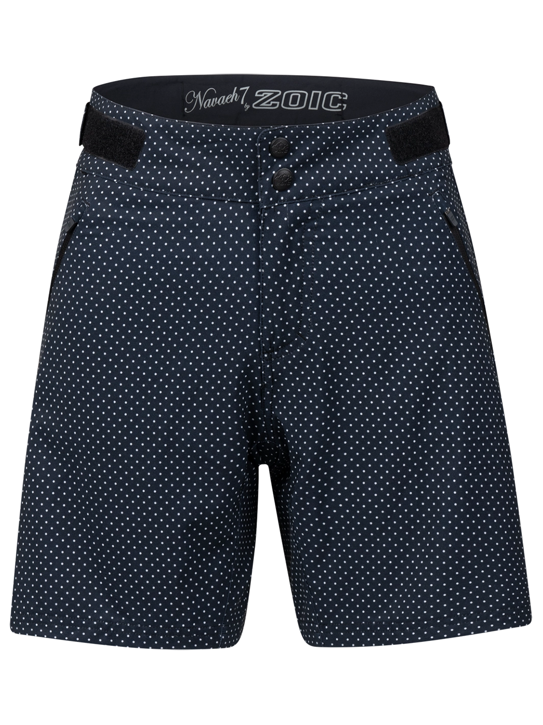Black Polka Dot Navaeh 7 Short#color_black-polka-dot