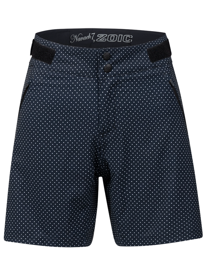 Black Polka Dot Navaeh 7 Short#color_black-polka-dot