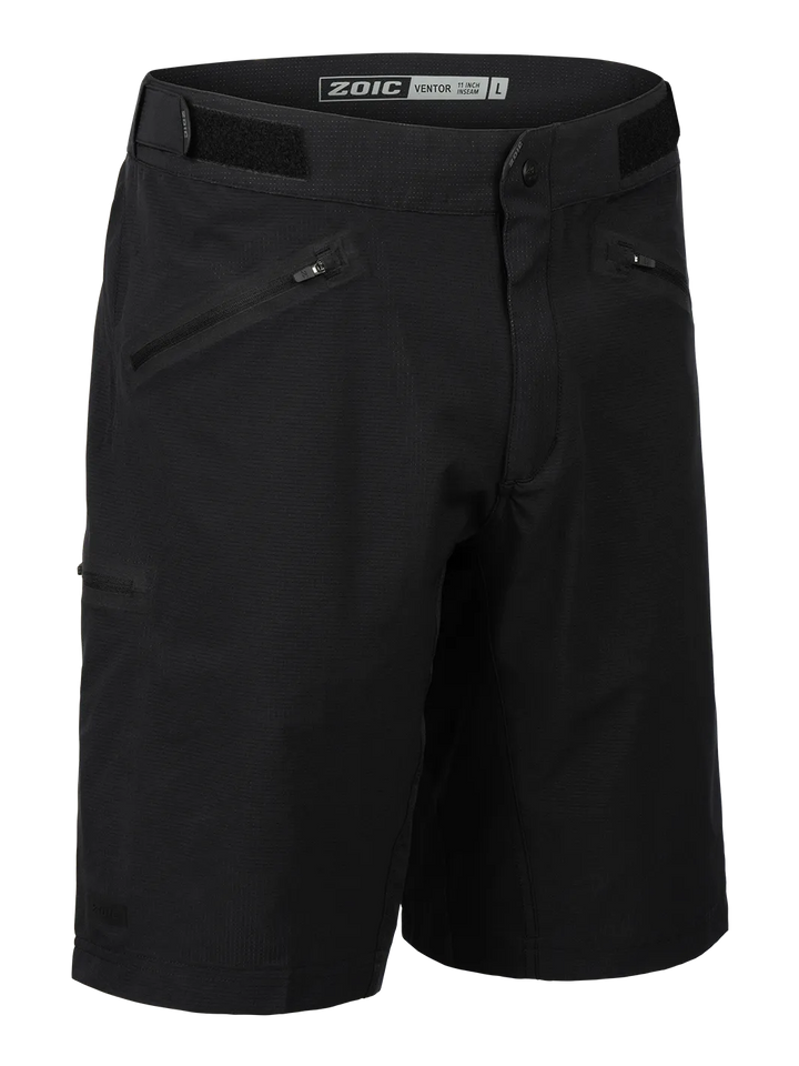 Black Ventor 11 Shorts#color_black