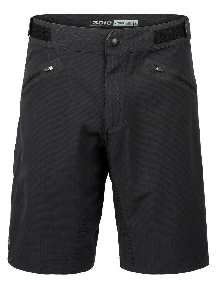 Black Ventor 11 Shorts#color_black