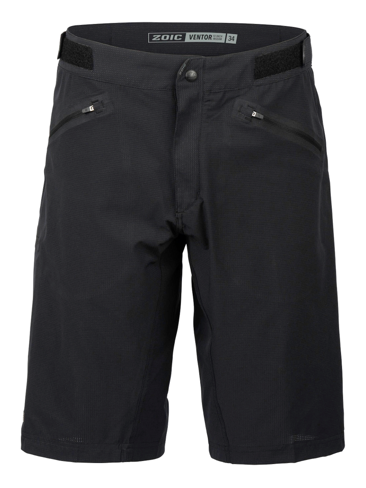 Black Ventor Shorts#color_black