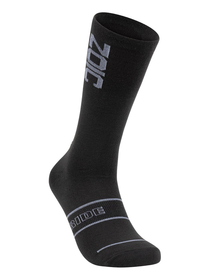 Black/White Long Socks#color_black-white