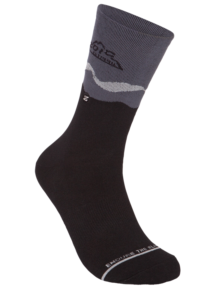 Black/Grey Adventure Socks#color_black-grey