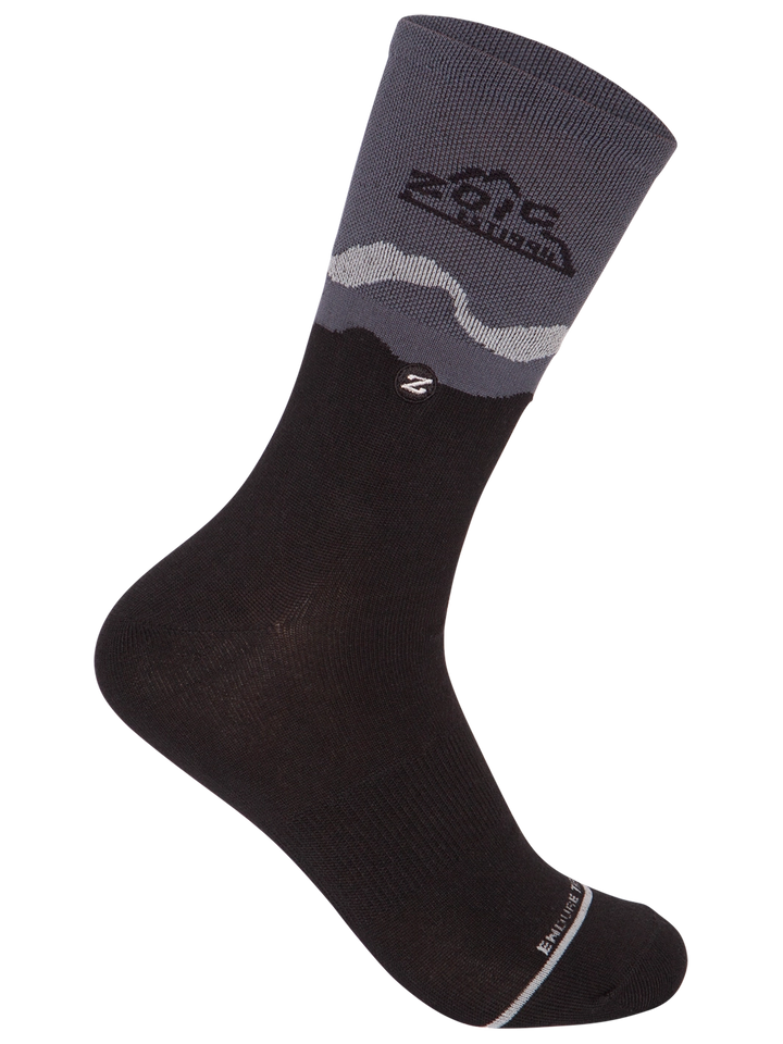 Black/Grey Adventure Socks#color_black-grey