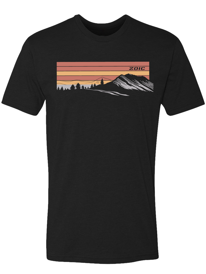 Black Alpenglow Tee#color_black