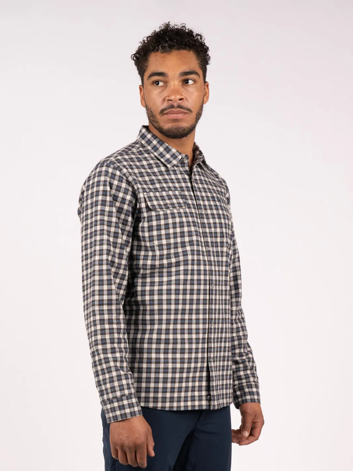 Blue/Whiskey Black Sheep Flannel#color_blue-whiskey