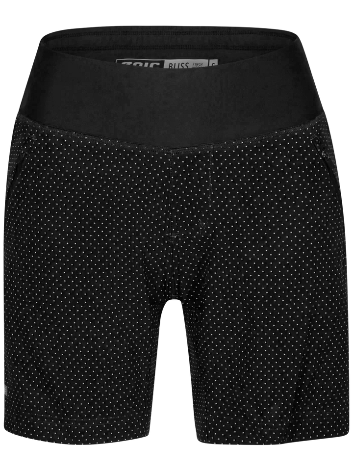 Black Polka Dot Bliss 7 Short#color_black-polka-dot