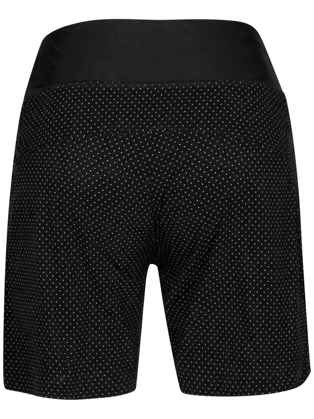 Black Polka Dot Bliss 7 Short#color_black-polka-dot