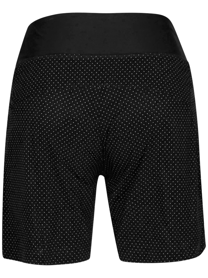 Black Polka Dot Bliss 7 Short#color_black-polka-dot