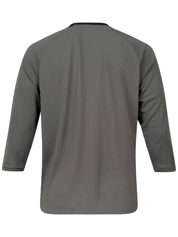 Grey Dialed 3/4 Jersey#color_Grey