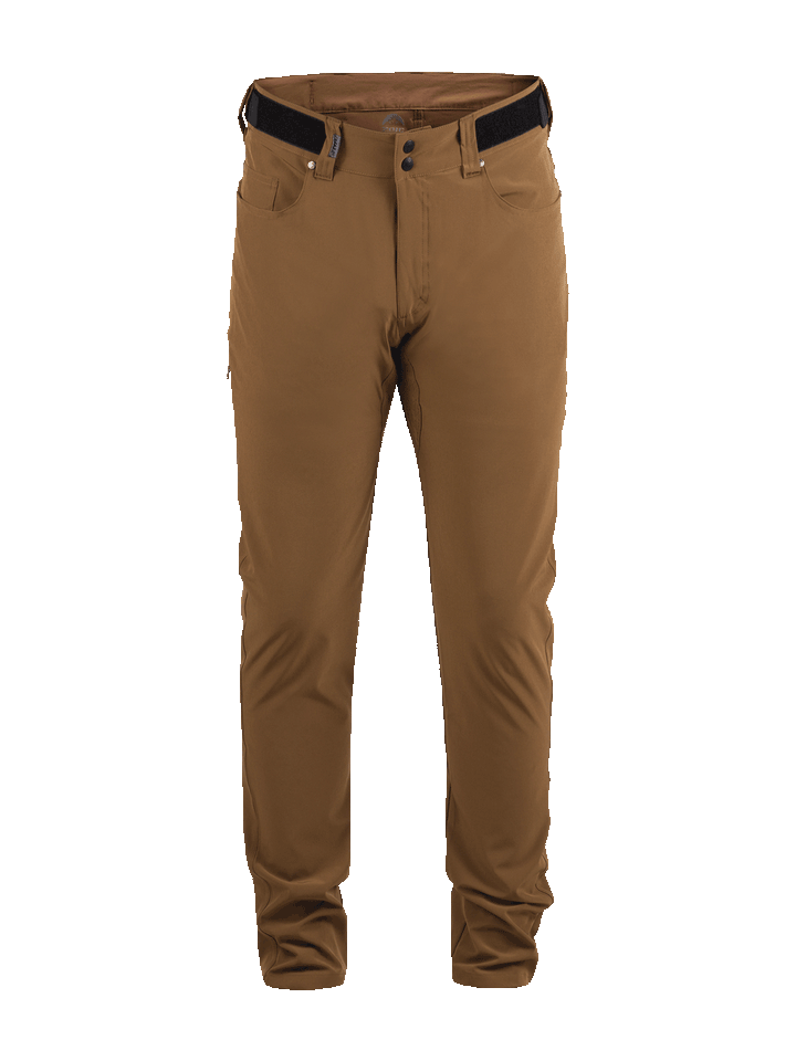 Brown Edge Pants#color_brown