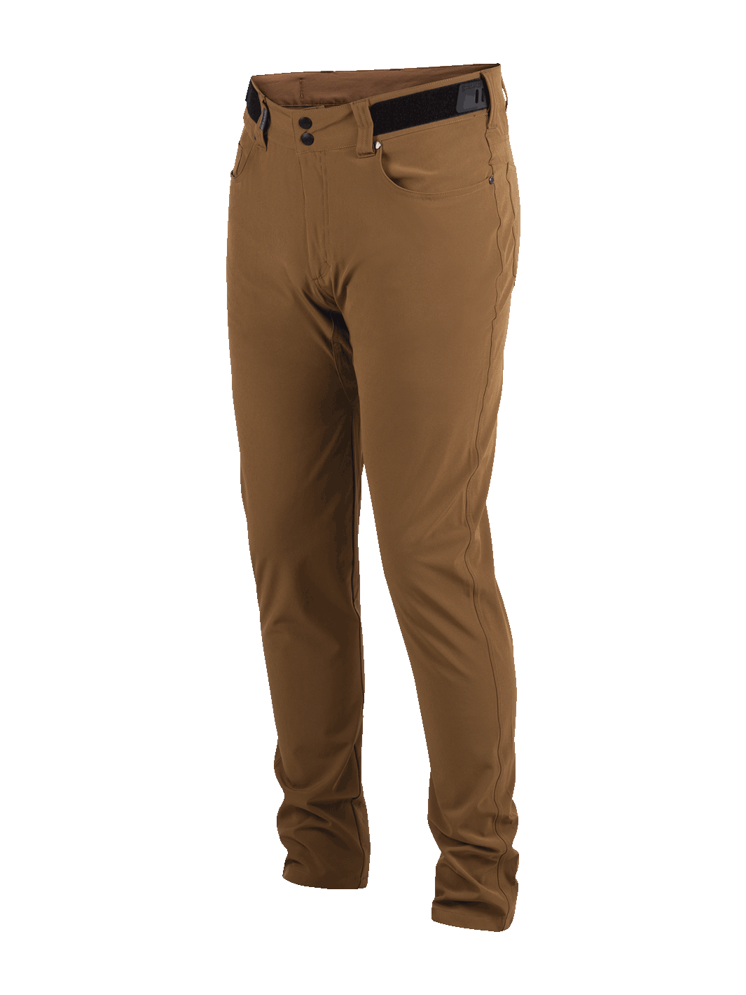 Brown Edge Pants#color_brown