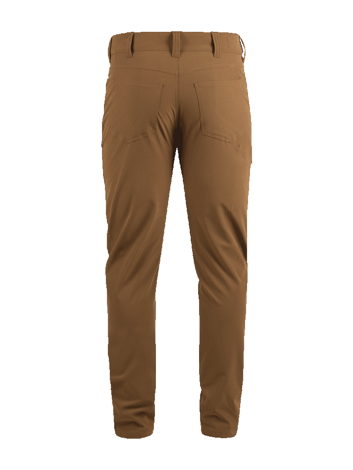 Brown Edge Pants#color_brown