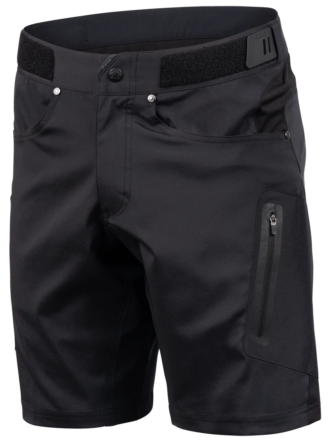 Black Ether All Mountain 9 Shorts#color_black