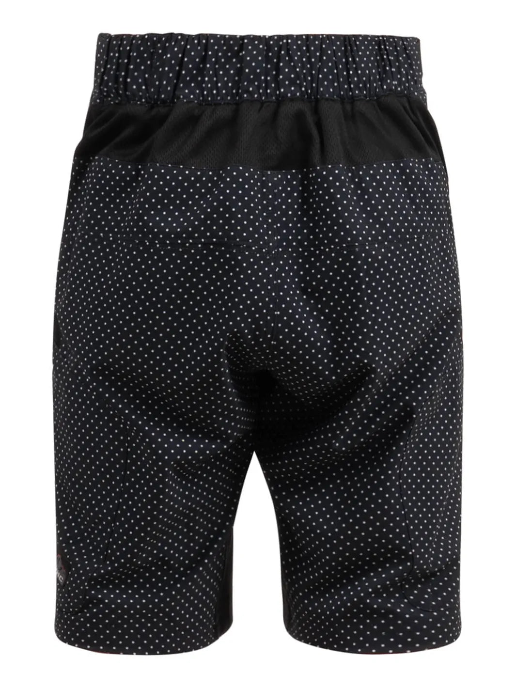 Black Polka Dot Ether Jr Shorts#color_black-polka-dot