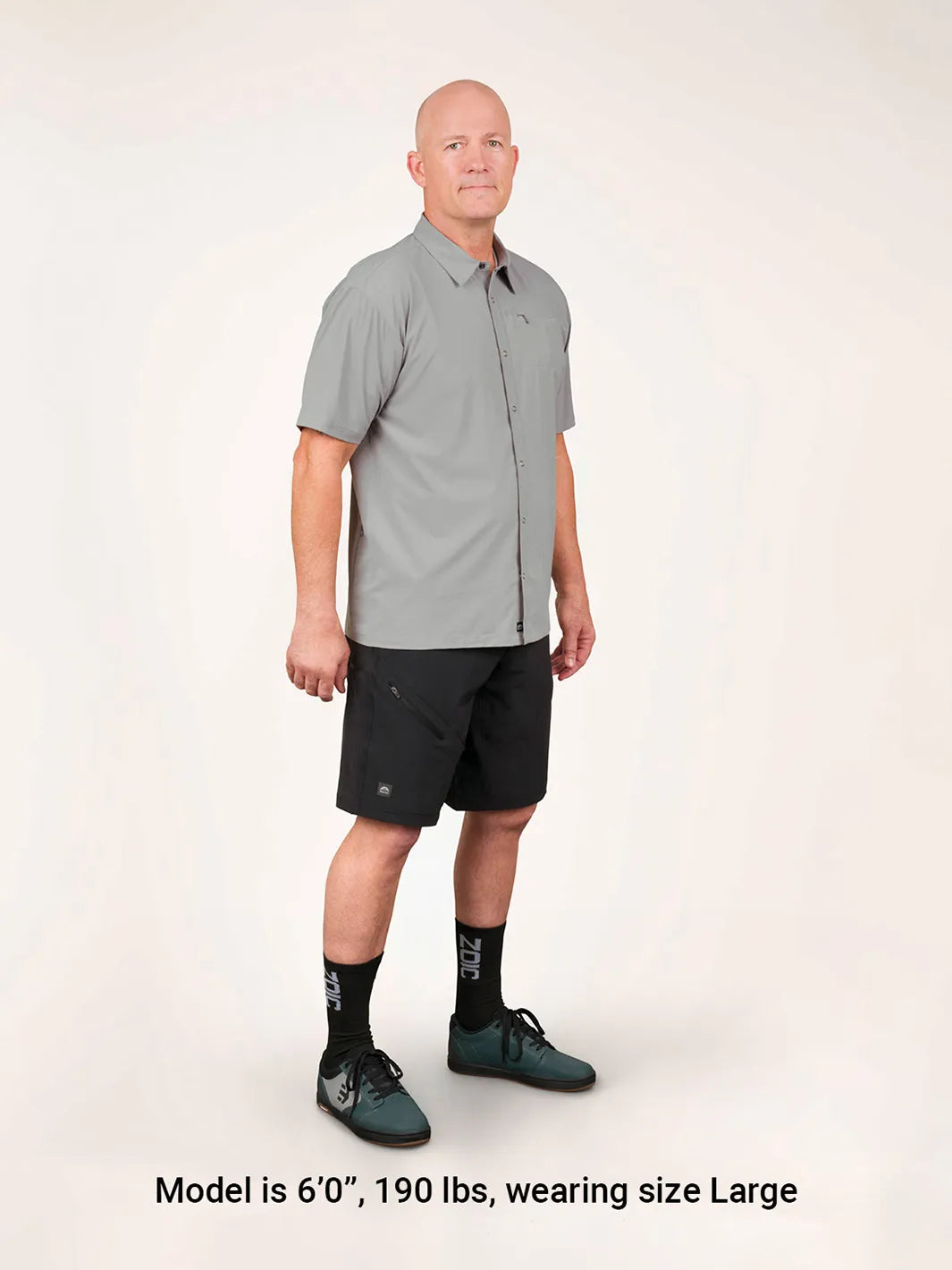 Zoic black top market shorts