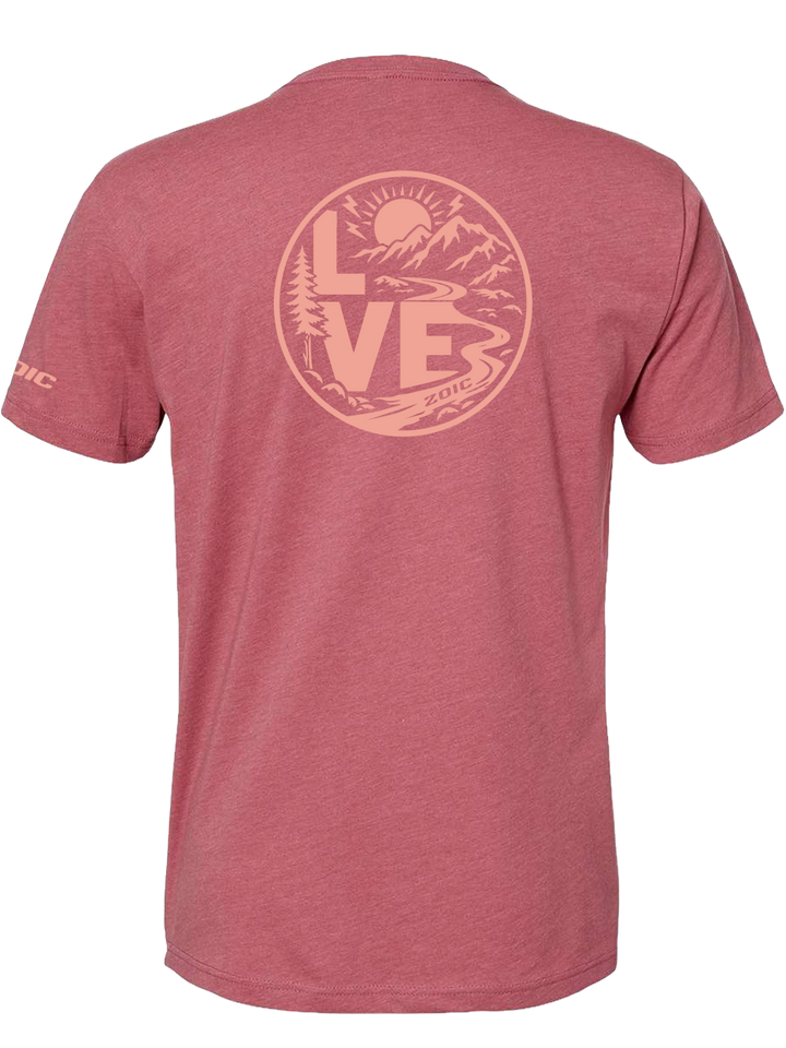 W's Mauve Love Tee#color_mauve