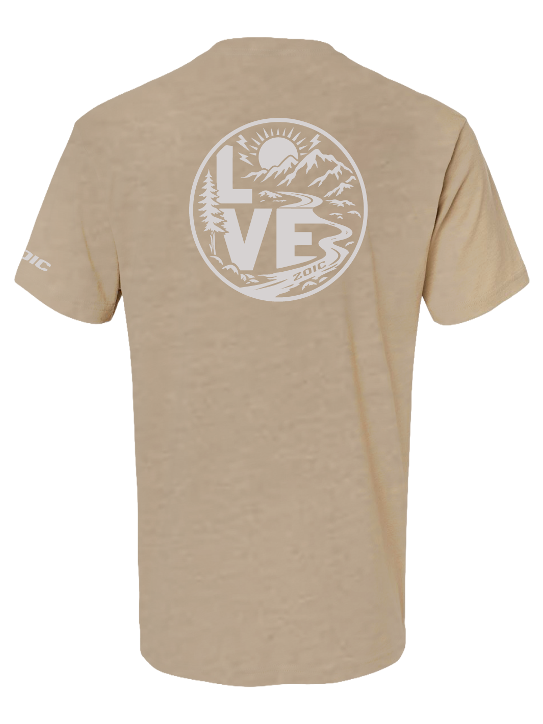 W's Tan Love Tee#color_tan