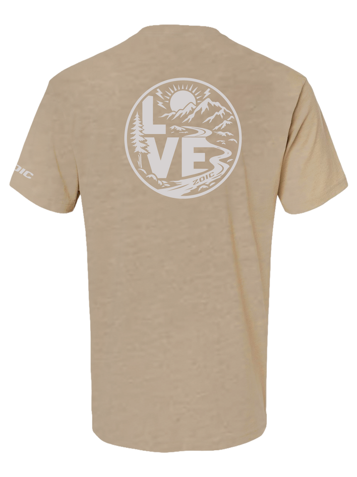 W's Tan Love Tee#color_tan