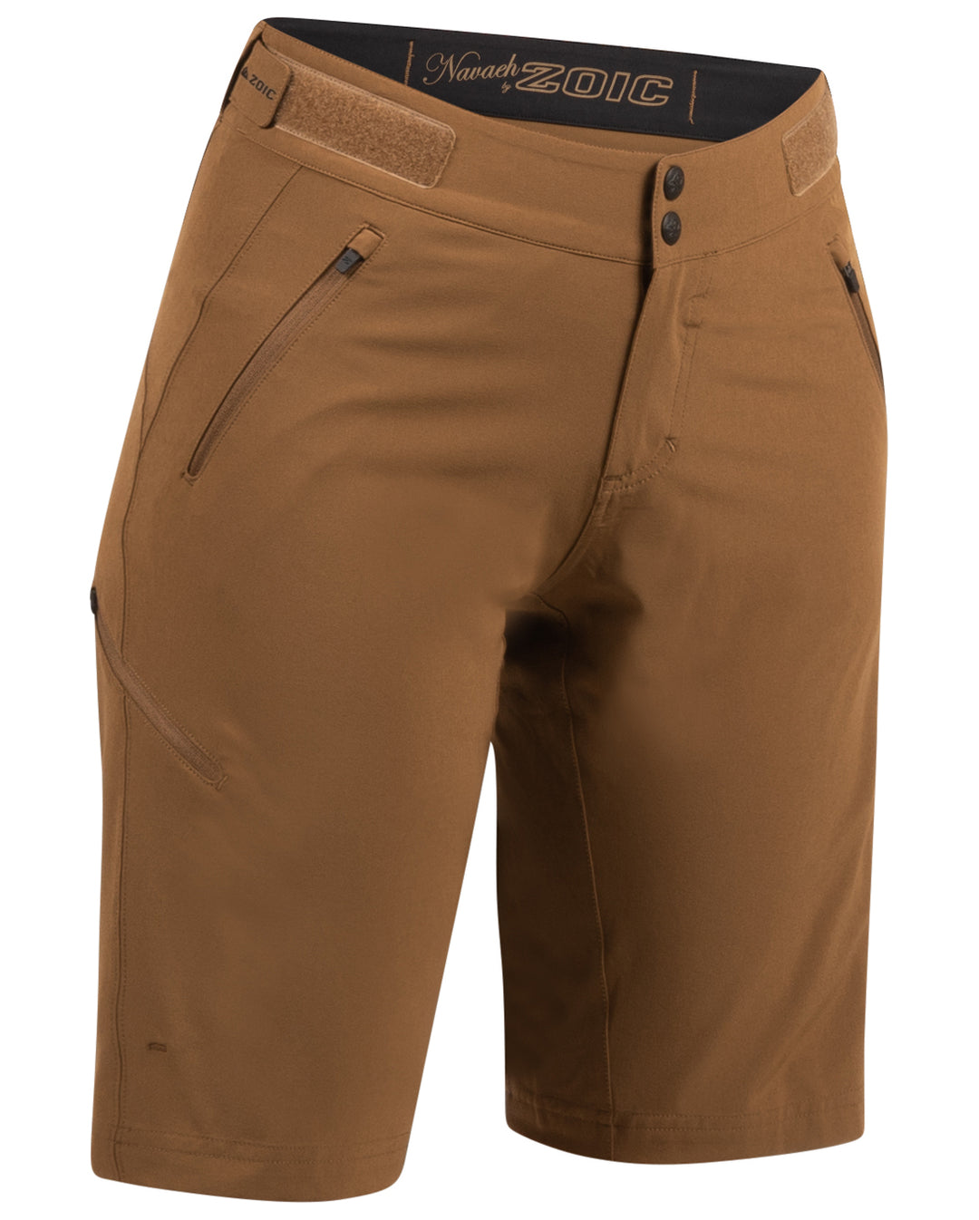 Brown Navaeh Shorts#color_brown