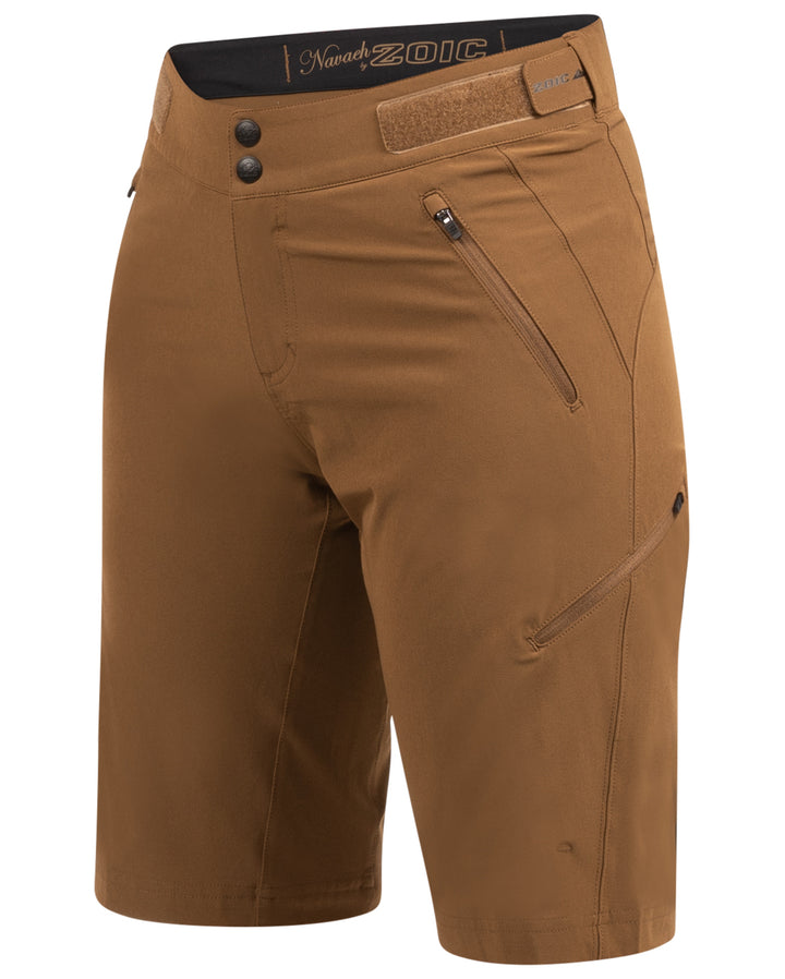 Brown Navaeh Shorts#color_brown