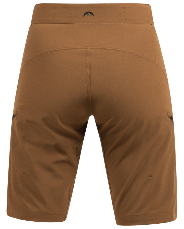 Brown Navaeh Shorts#color_brown