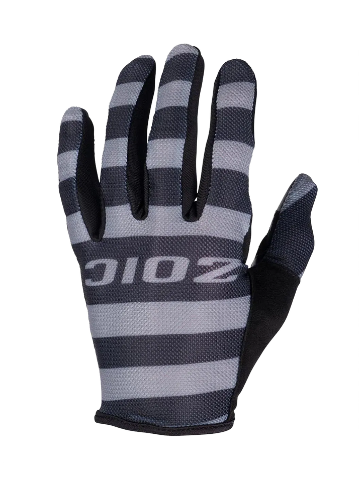 Black/Grey Stars N Stripes Gloves#color_black-grey