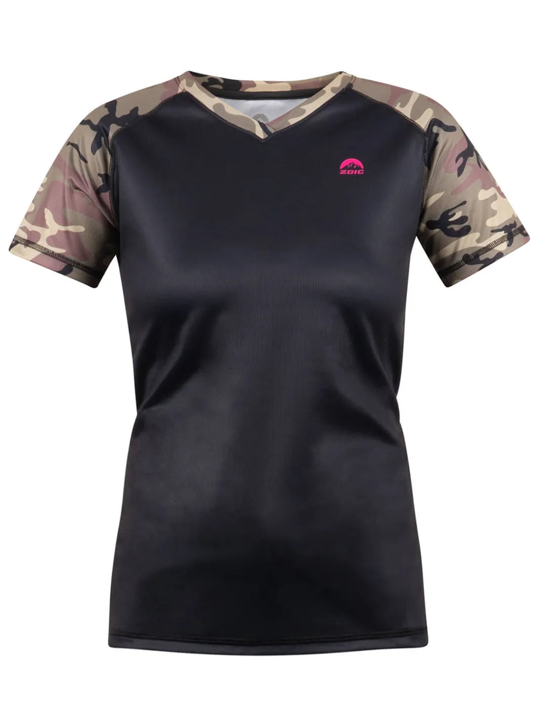 Black/Green Camo Zaia Jersey#color_black-green-camo