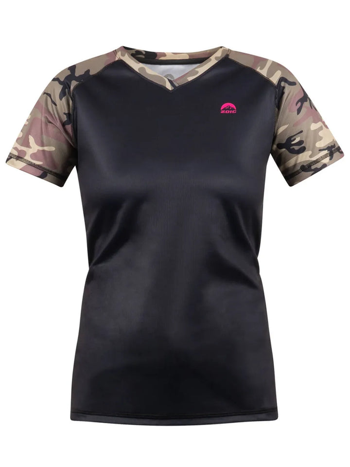 Black/Green Camo Zaia Jersey#color_black-green-camo