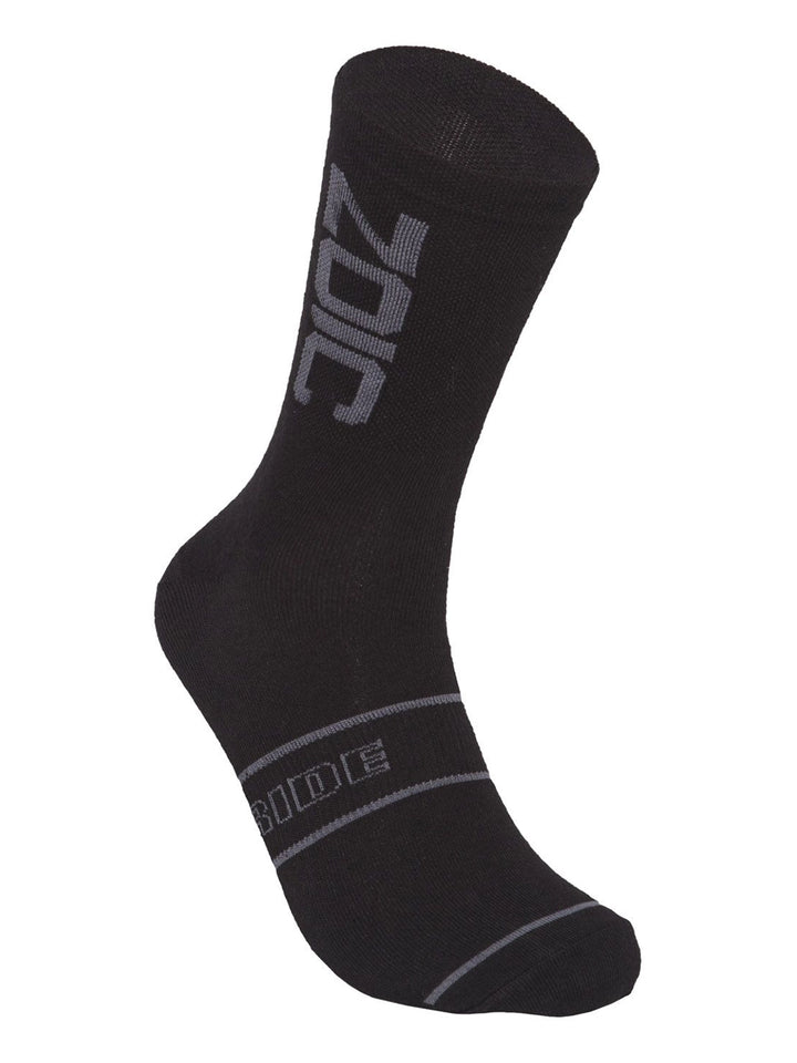 Black/Grey Long Socks#color_black-grey