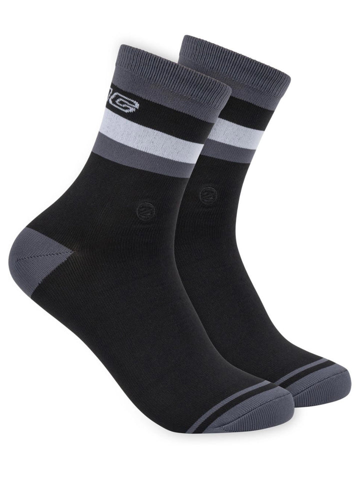 Black/Grey Makenna Socks#color_black-grey
