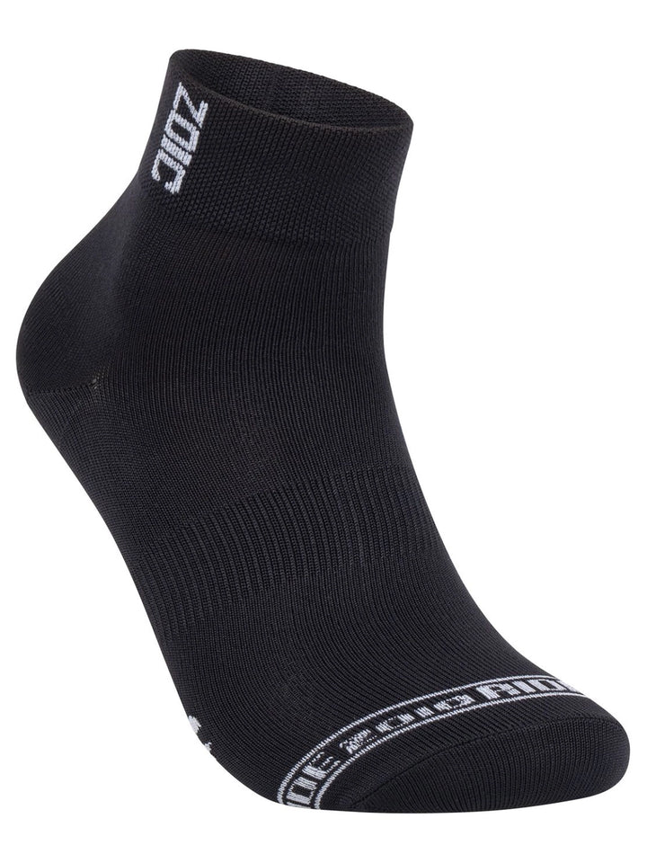 Black/White Short Socks#color_black-white