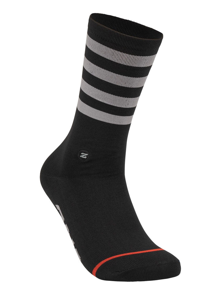 Black/Grey Stars n Stripes Socks#color_black-grey