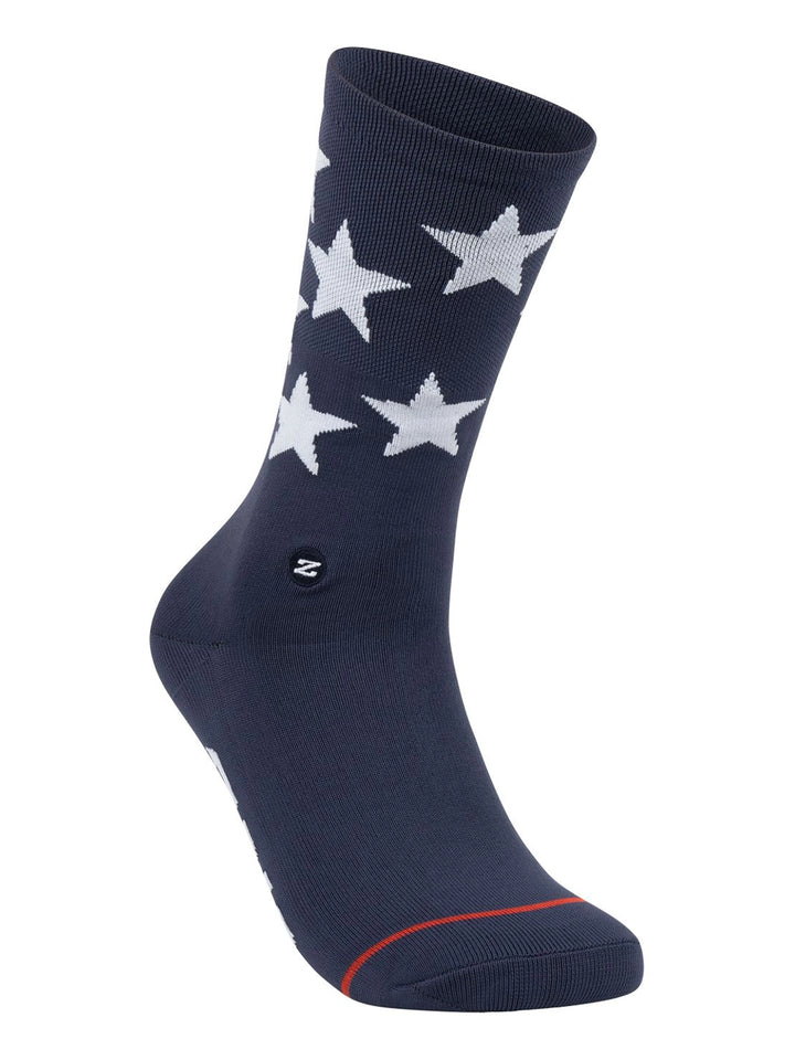 Red/White/Blue Stars n Stripes Socks#color_red-white-blue